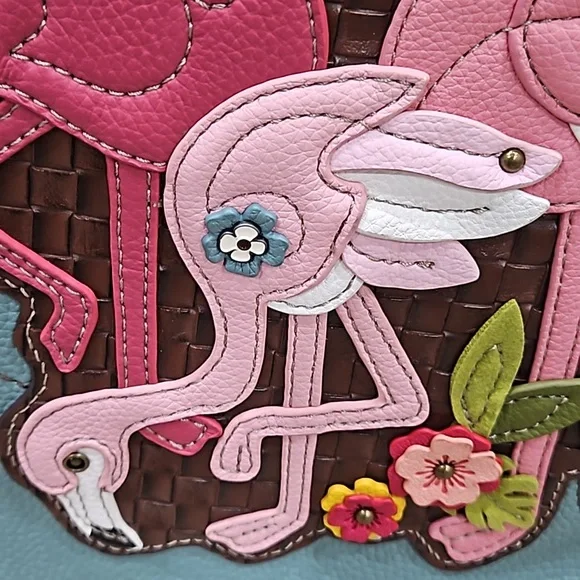 Chala vegan NWT pink flamingo bag - Picture 5 of 8